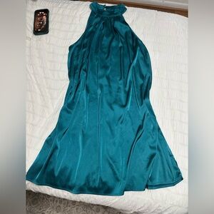aquamarines flowy dress